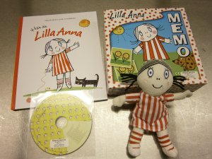 Lilla Anna-bok, -ljudbok och -docka