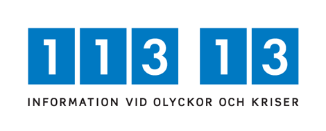 Logotyp för 113 13 Information vid olyckor och kriser