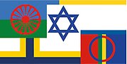 Minoritetsspråkens flaggor